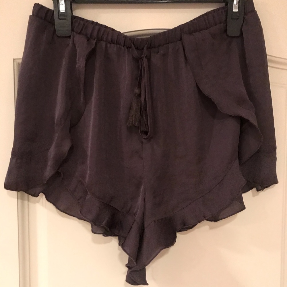 Free People Silk Shorts